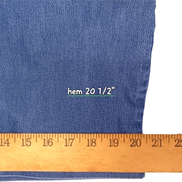 Lee Rider Denim Skirt Straight High Waist Women 14M Altered Fit 35x28 Mid Wash … - Picture 11 of 12